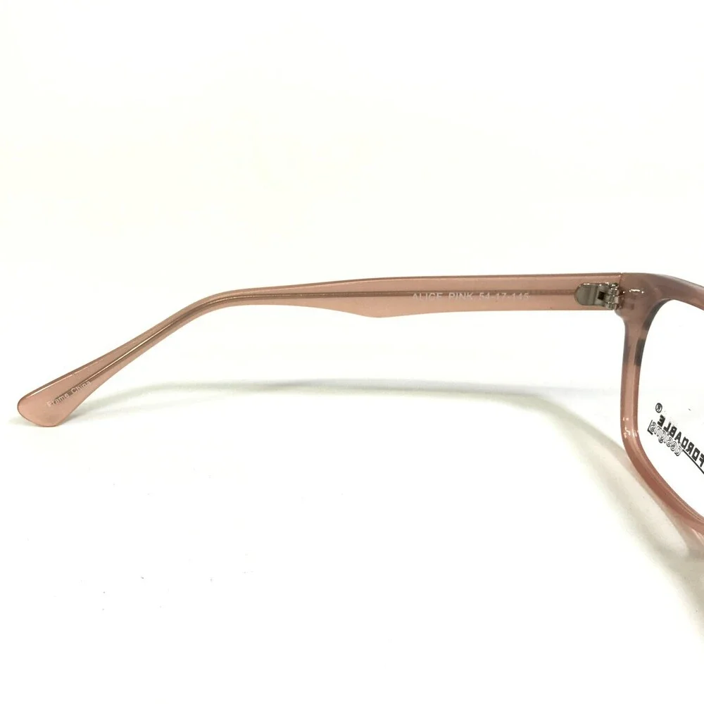 Affordable Designs Eyeglasses Frames ALICE PINK Cat Eye Full Rim 54-17-145